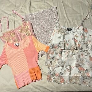 Mix top bundle SHEIN, H&M, oscar street, bobeau